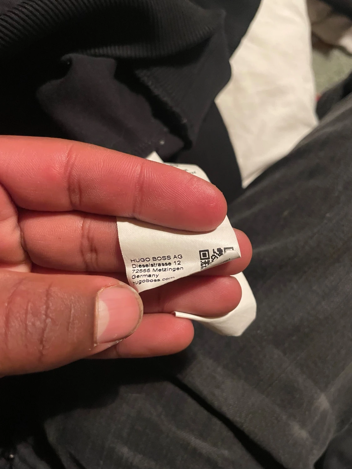 Svart zipjacka från BOSS, storlek M - 5