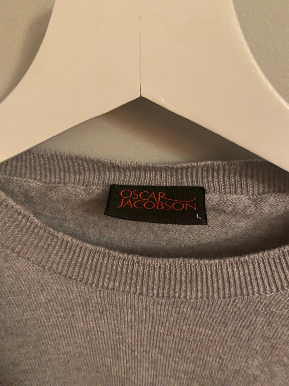 Grå Oscar Jacobson Tröja - 1
