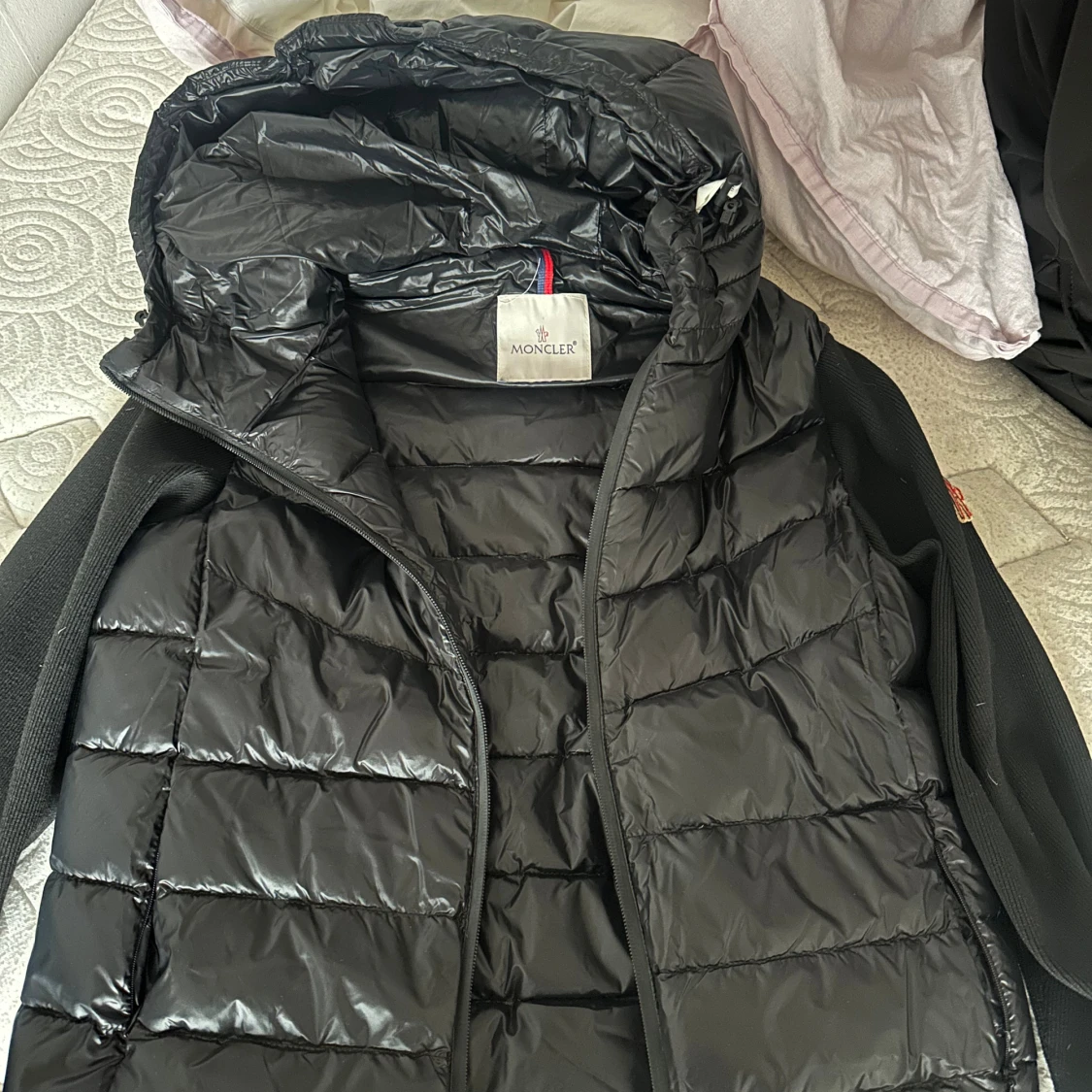 Svart Moncler Cardigan
