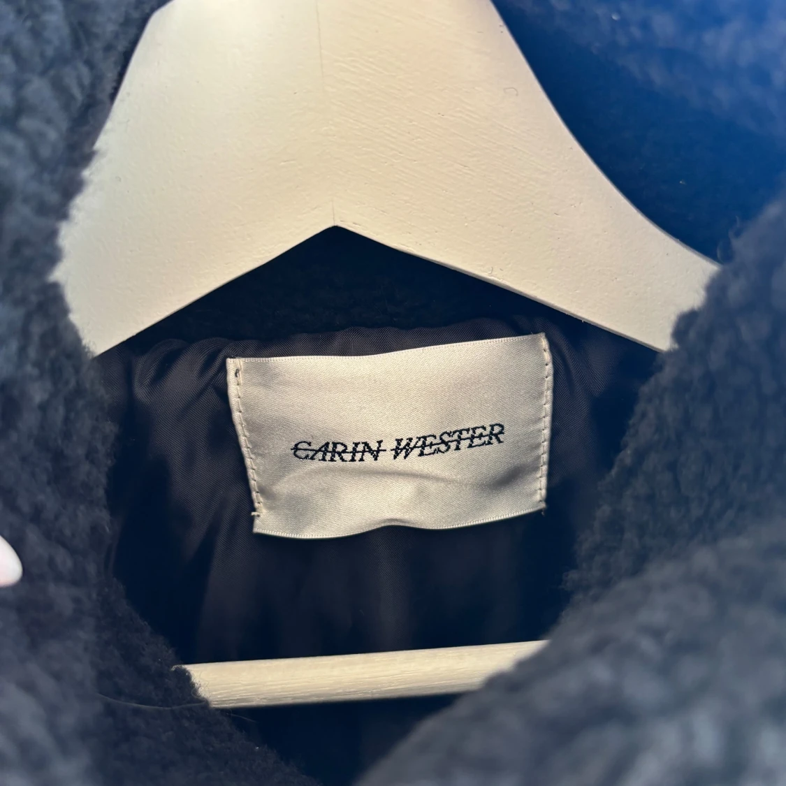 Svart teddyjacka Carin Wester XS - 1