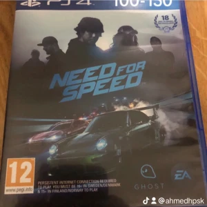 Need for Speed (PS4)j - Need for Speed till PlayStation 4. Spännande racingspel med snygg grafik och många bilar att välja mellan. Omslaget och fodralet är i gott skick, inga synliga skador. Perfekt för dig som gillar fartfyllda bilspel.k
