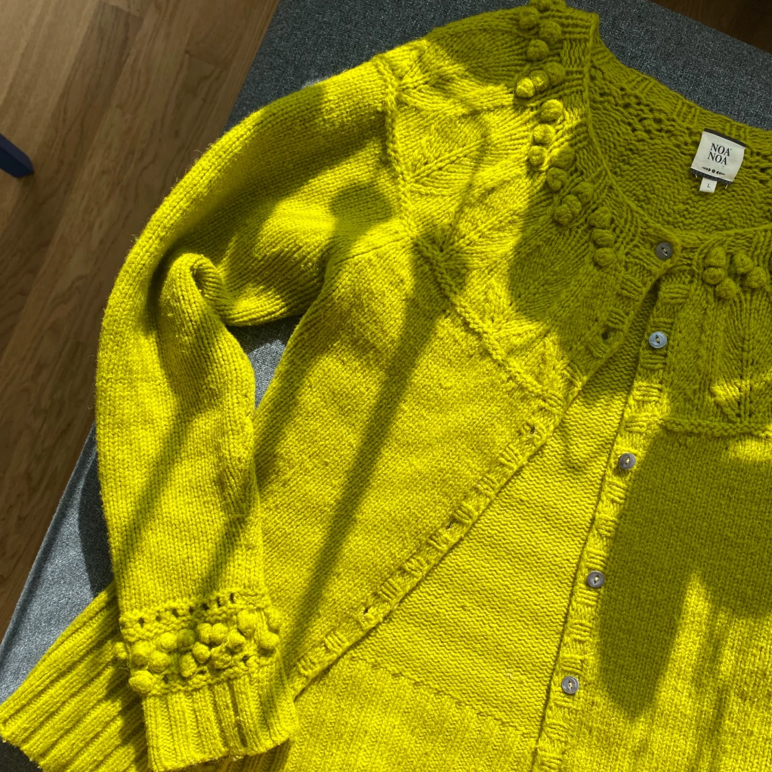 Noa Noa Premium kofta i Ull och Angora - Vintage