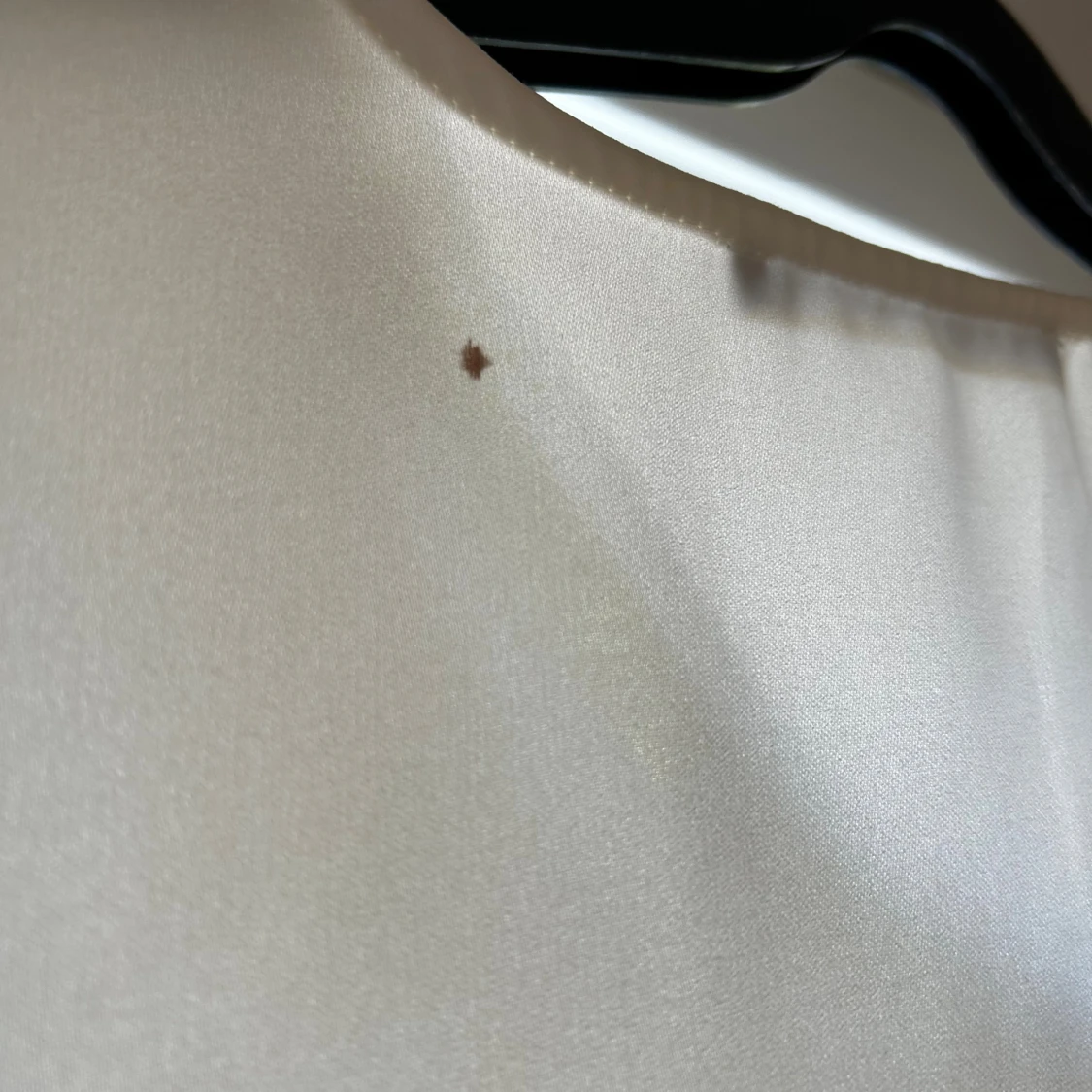 Vit omlottblus med lång ärm - 2