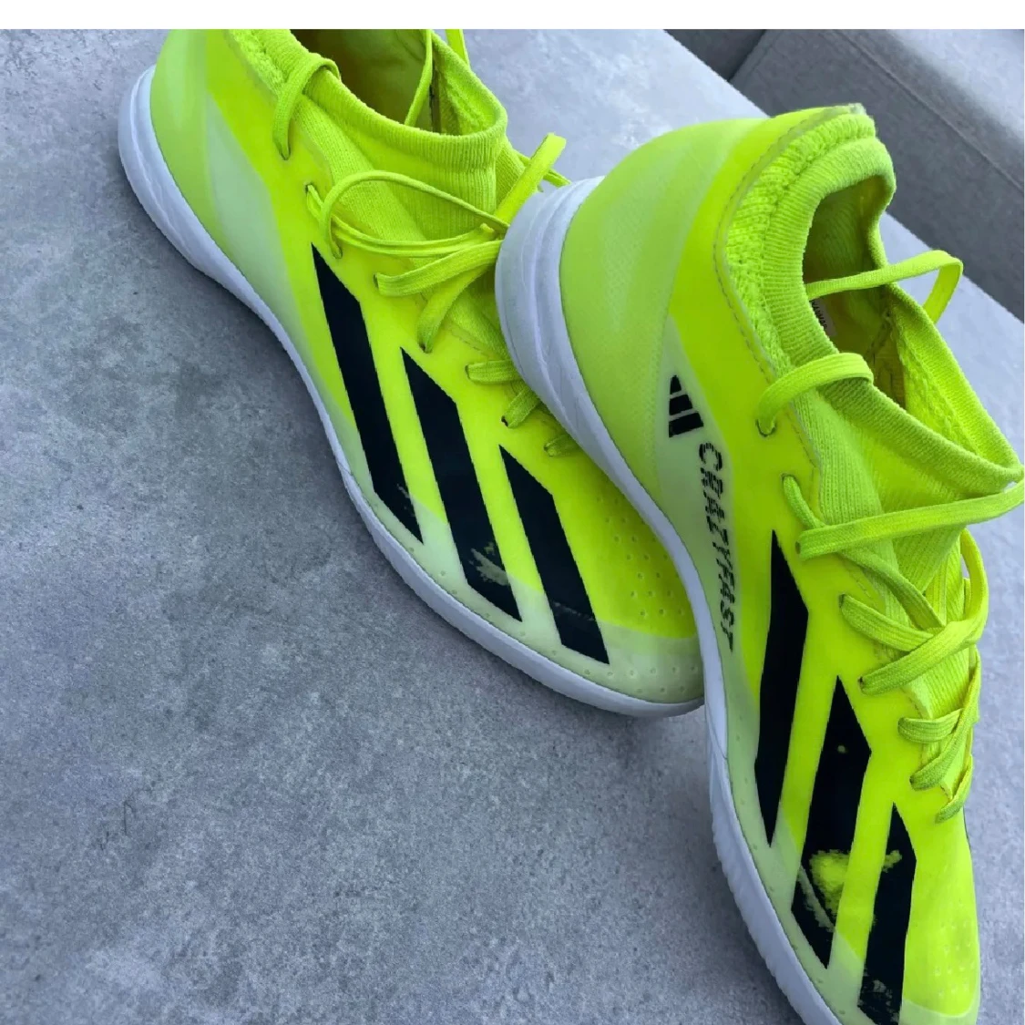 Adidas Crazyfast gula fotbollsskor - 1