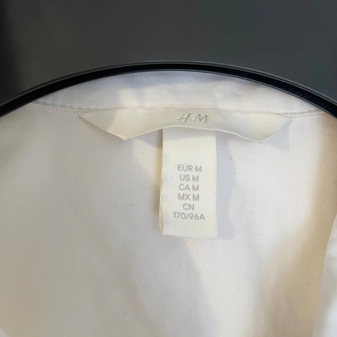 Vit oversized skjorta från H&M - 1