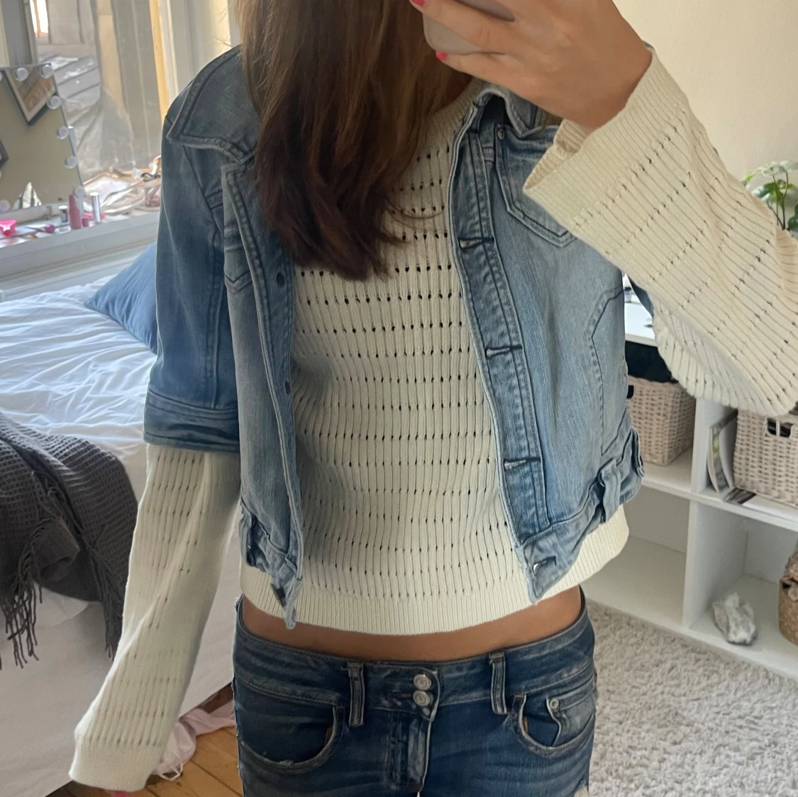 Trekvartsärmad jacka  - 1