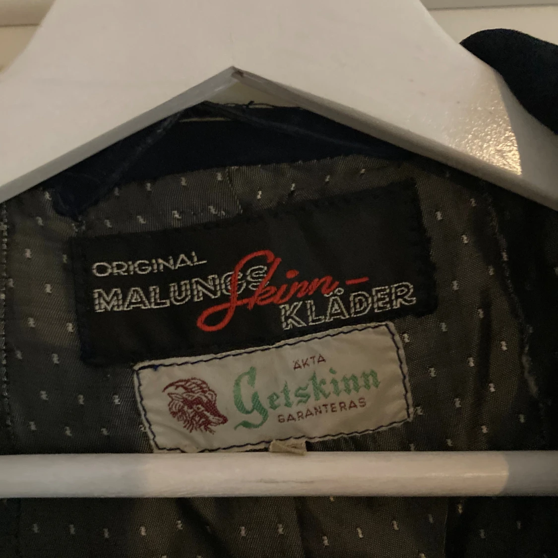 Mörkblå mockakappa från Malung - 2