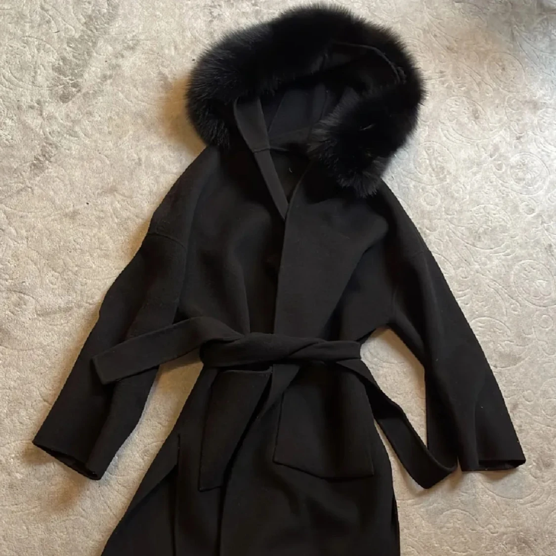 Kappa med äkta päls !  - 4