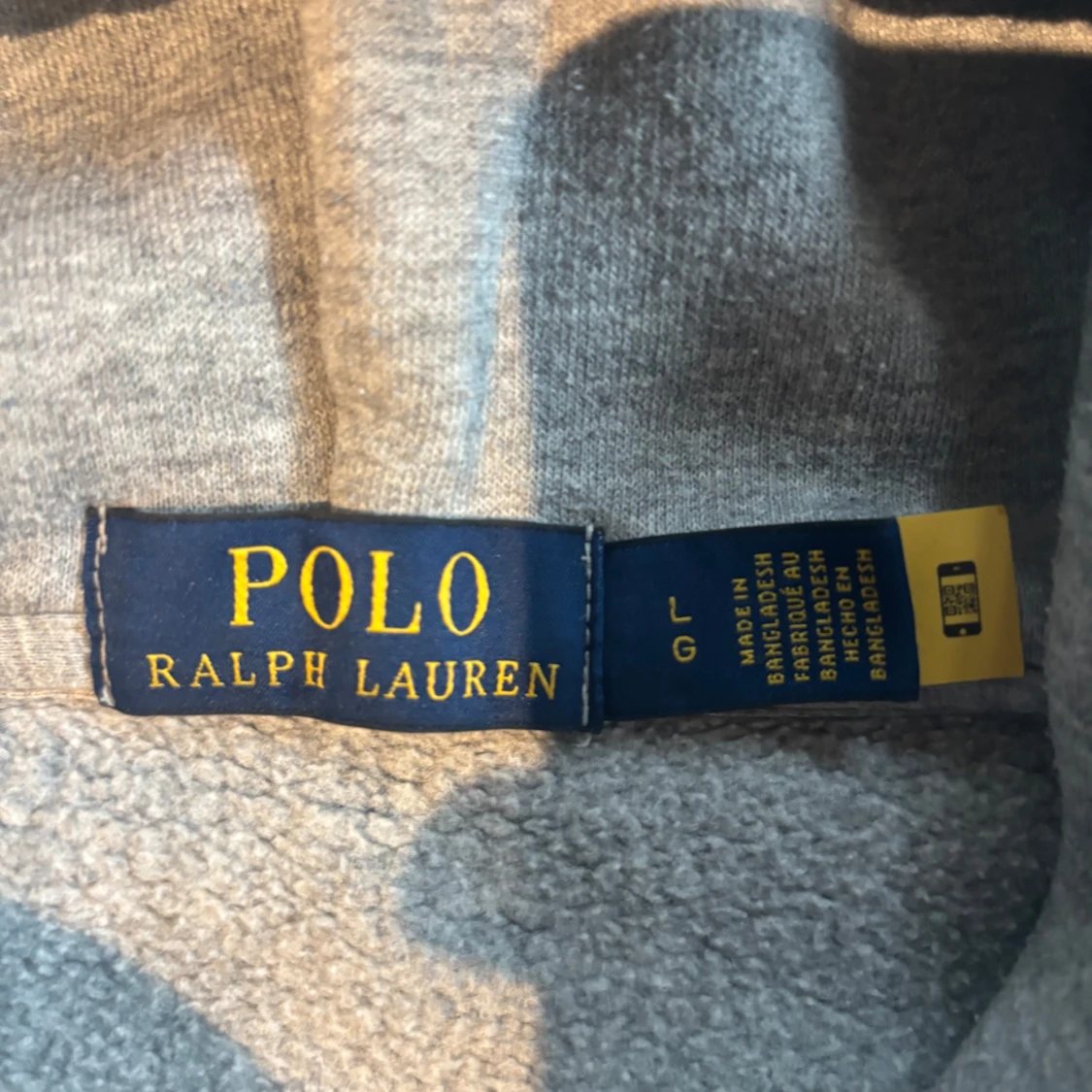 Grå hoodie från Polo Ralph Lauren - 3