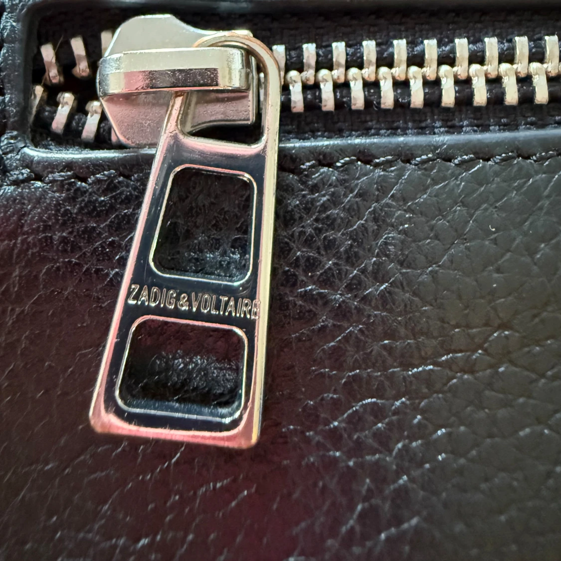 Svart axelväska Zadig & Voltaire skinn - 3