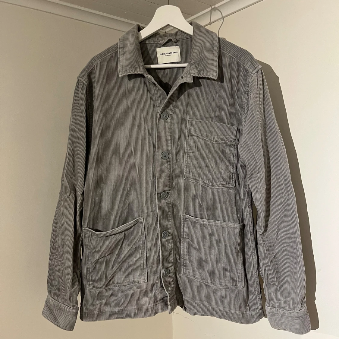 Grå Overshirt These Glory Days  - 2