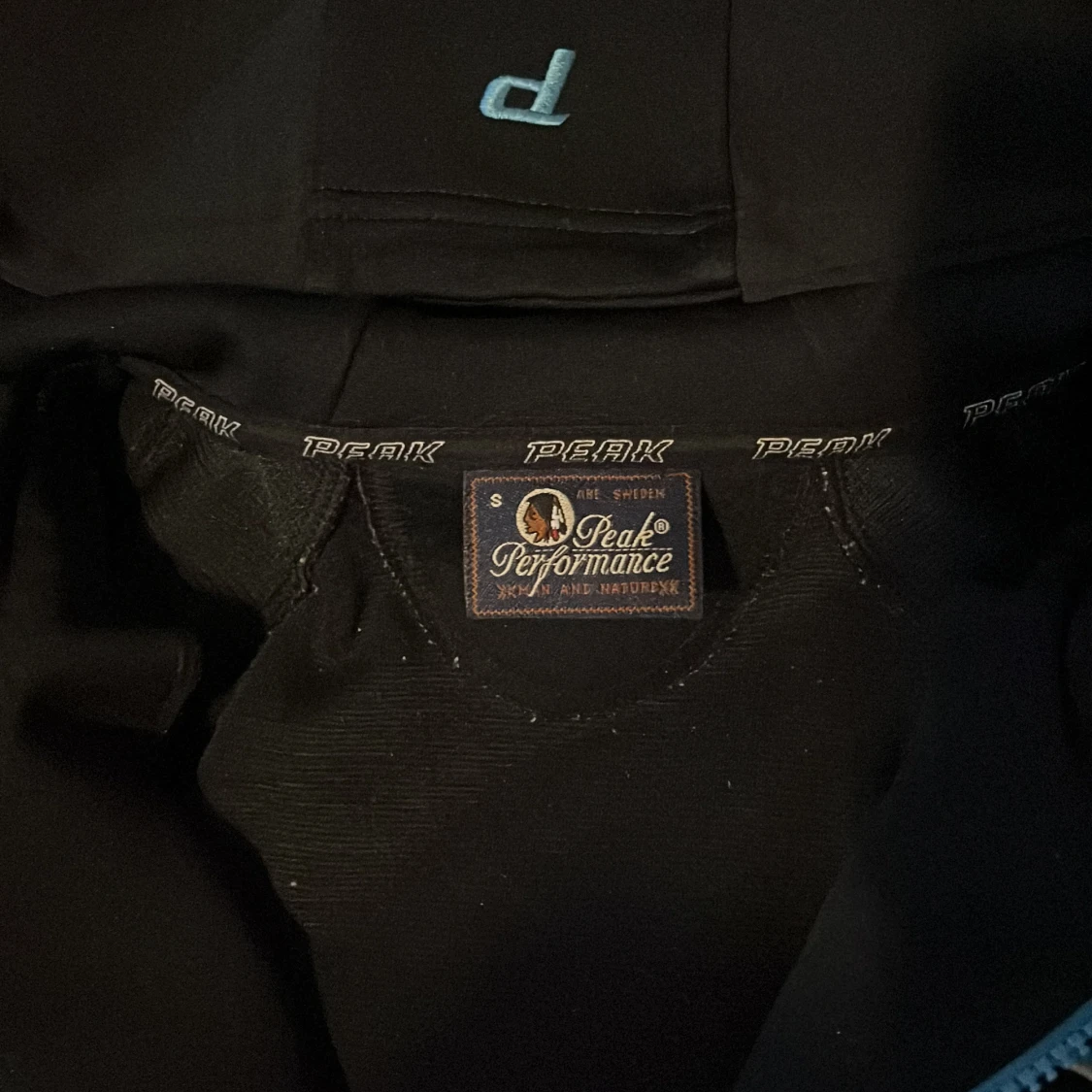 Svart hoodie Peak Performance S - 2