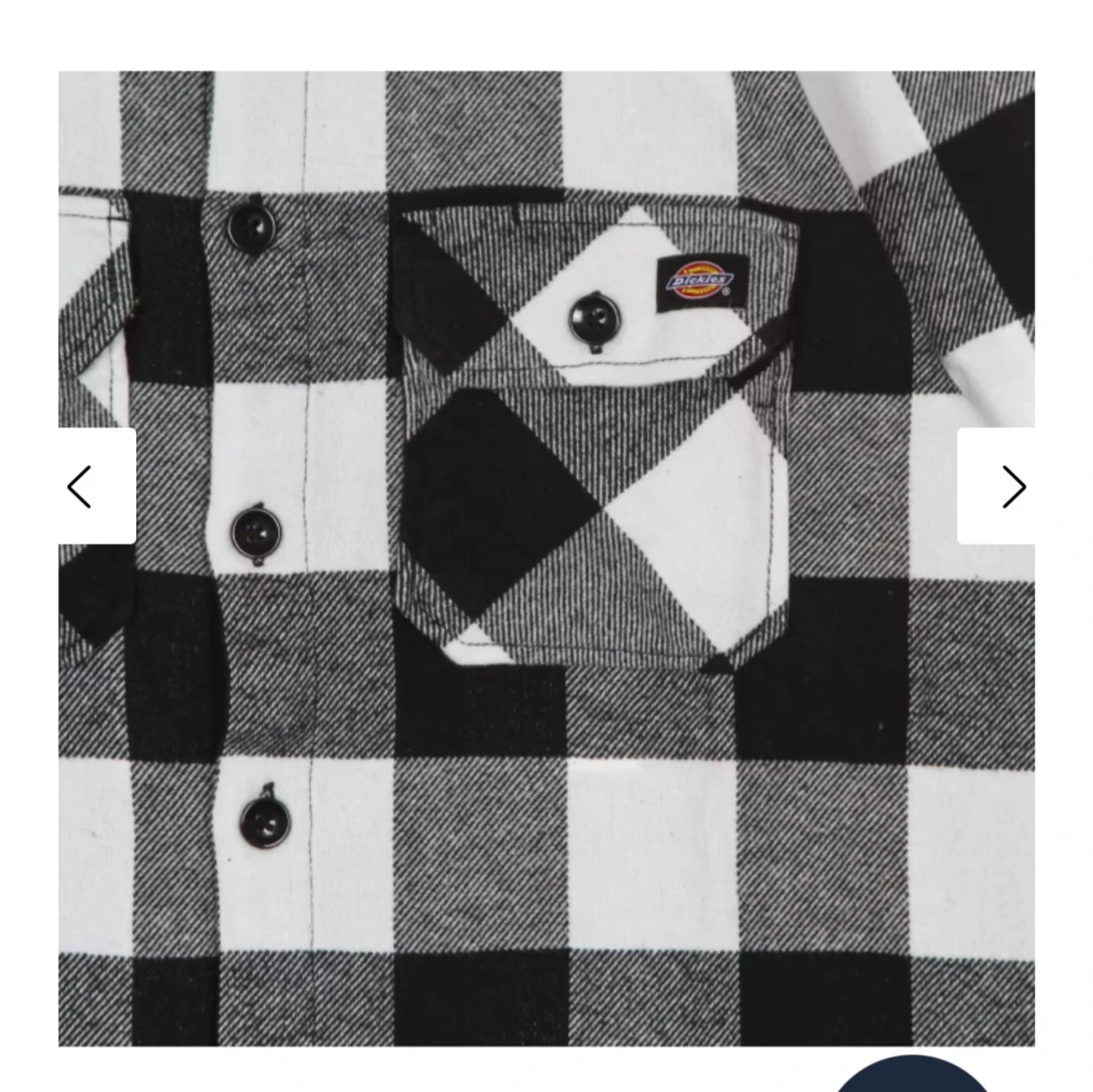 Svartvit rutig skjorta från Dickies - 1