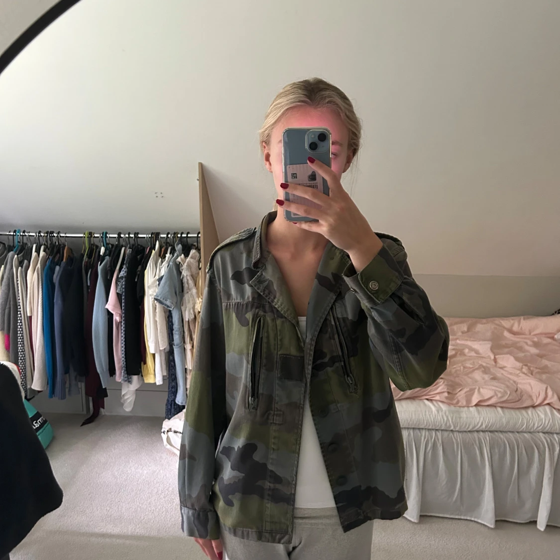 Camouflage jeansjacka quatre filles - 2