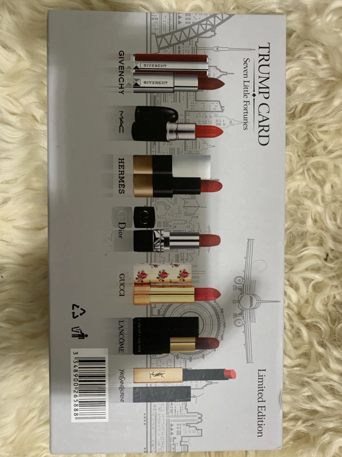 Sju röda läppstift (mini) - 6