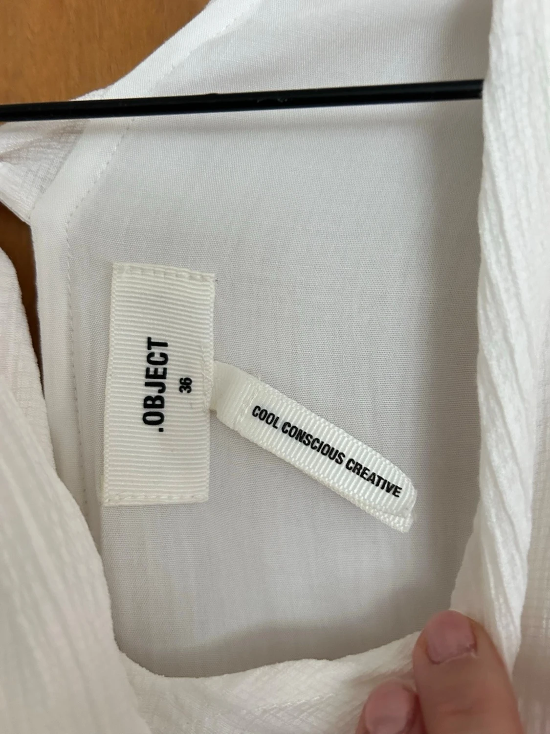 Object vit klänning - 3