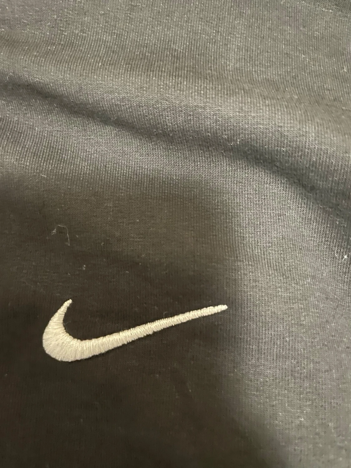 Svart Nike sweatshirt med logga - 1
