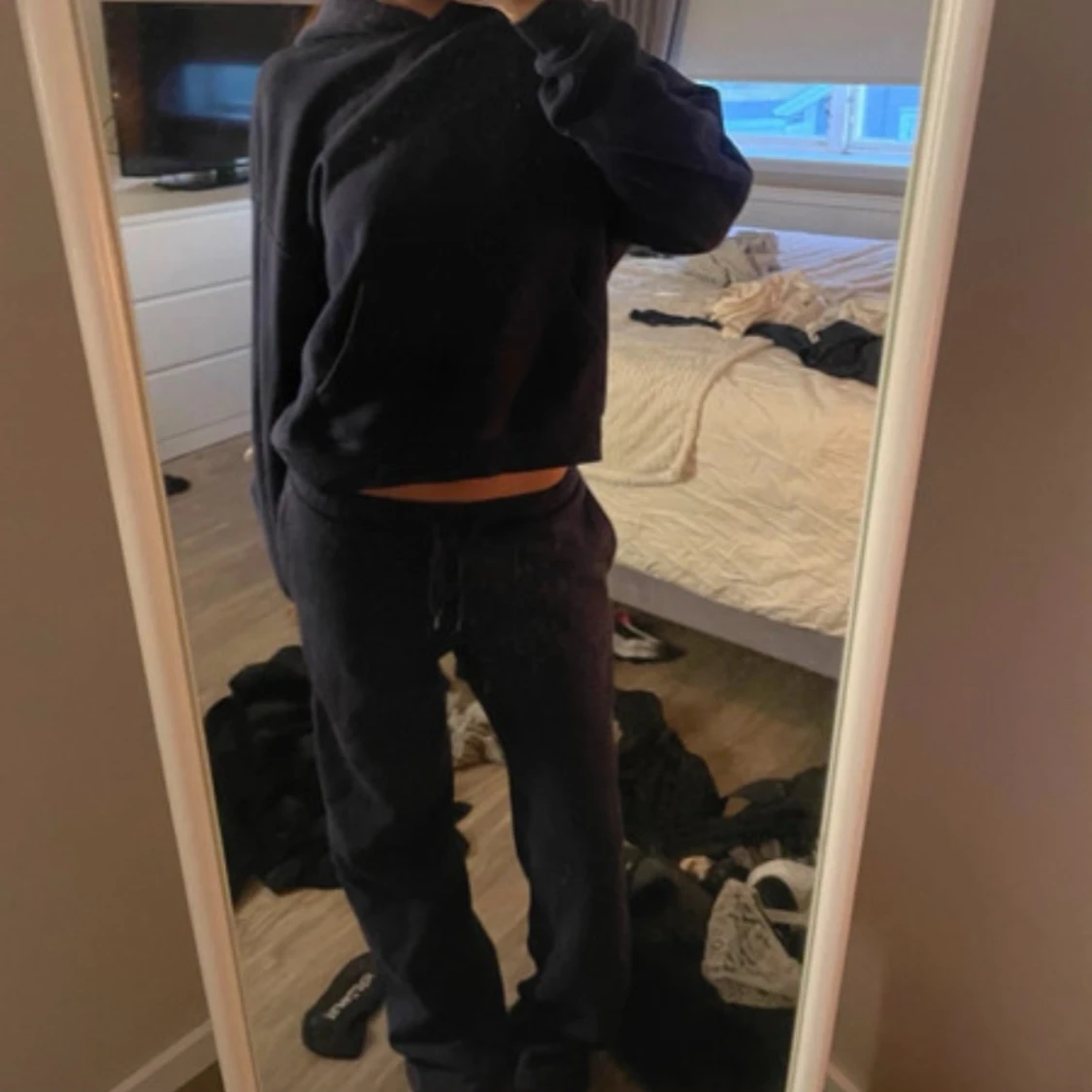 Mjukis set i mörkblå