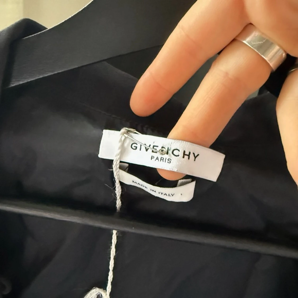 Svart plisserad klänning Givenchy - 2