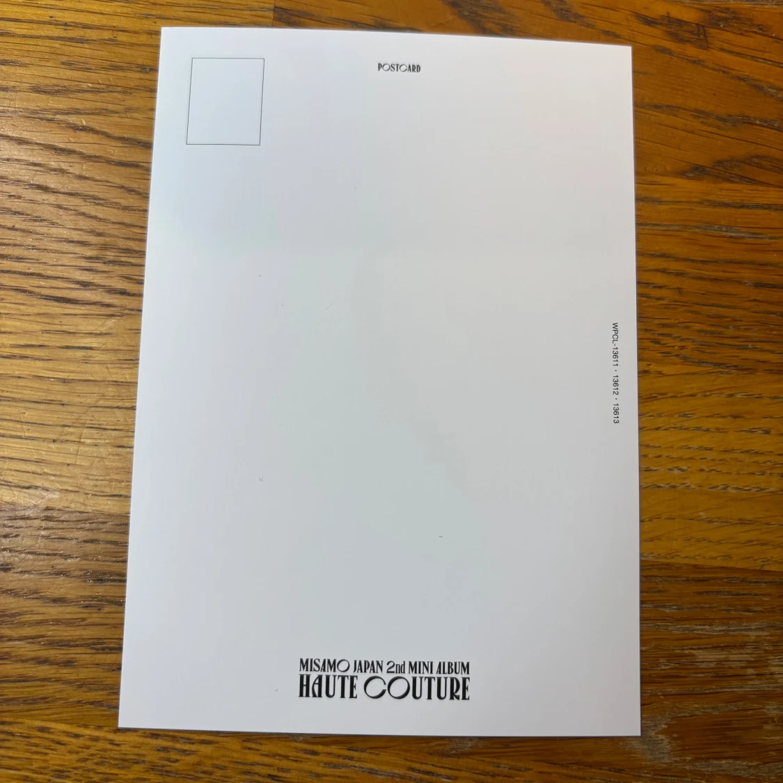 Misamo postcard  - 1