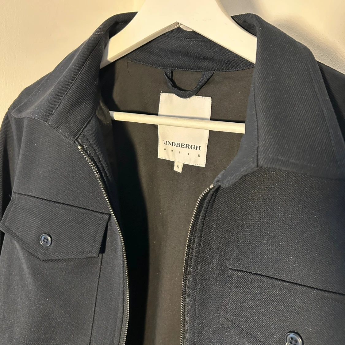 Mörkblå overshirt från Lindbergh - 1