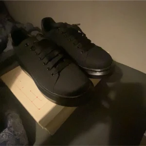 Säljer ett par Alexander mcqueens  - Nytt skick helt oanvända med ett orginalpris på 5000 tusen kronor pris kan inte diskuteras där de är helt oanvända och mitt pris går ni mycket mer plus på storlek 42 43 