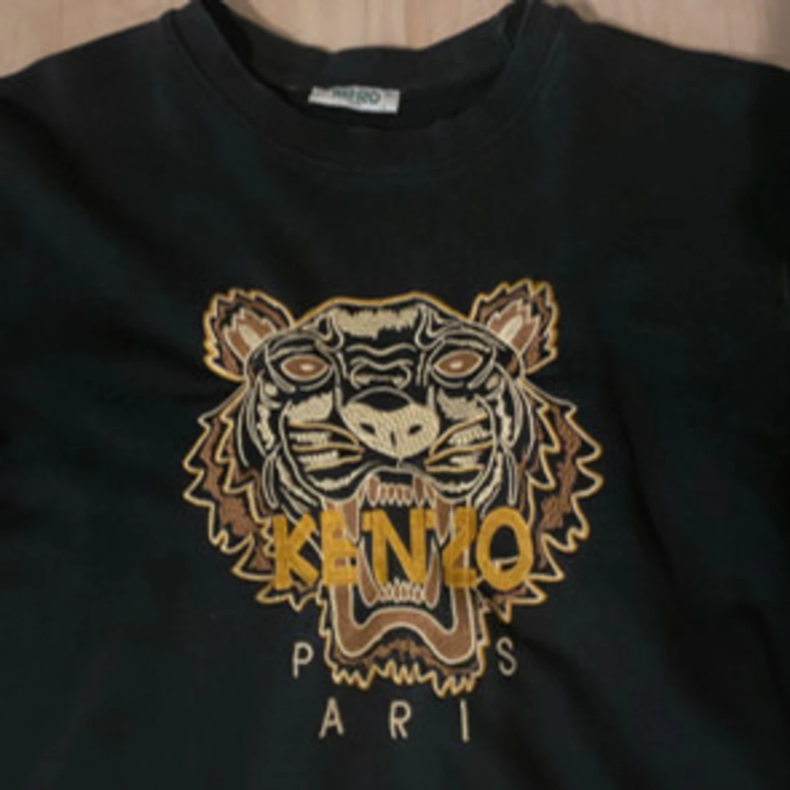 Svart Kenzo sweatshirt med tiger - 1
