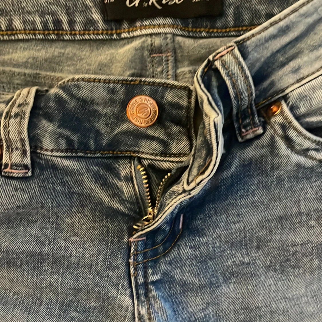 Ljusblå bootcut jeans från G.Rise - 4