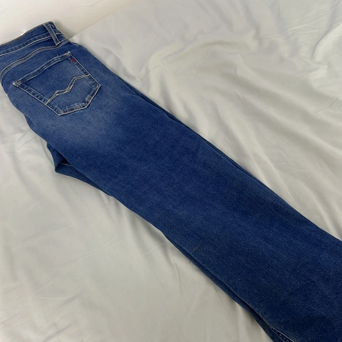 Blå Replay jeans straight fit 14 år - 2