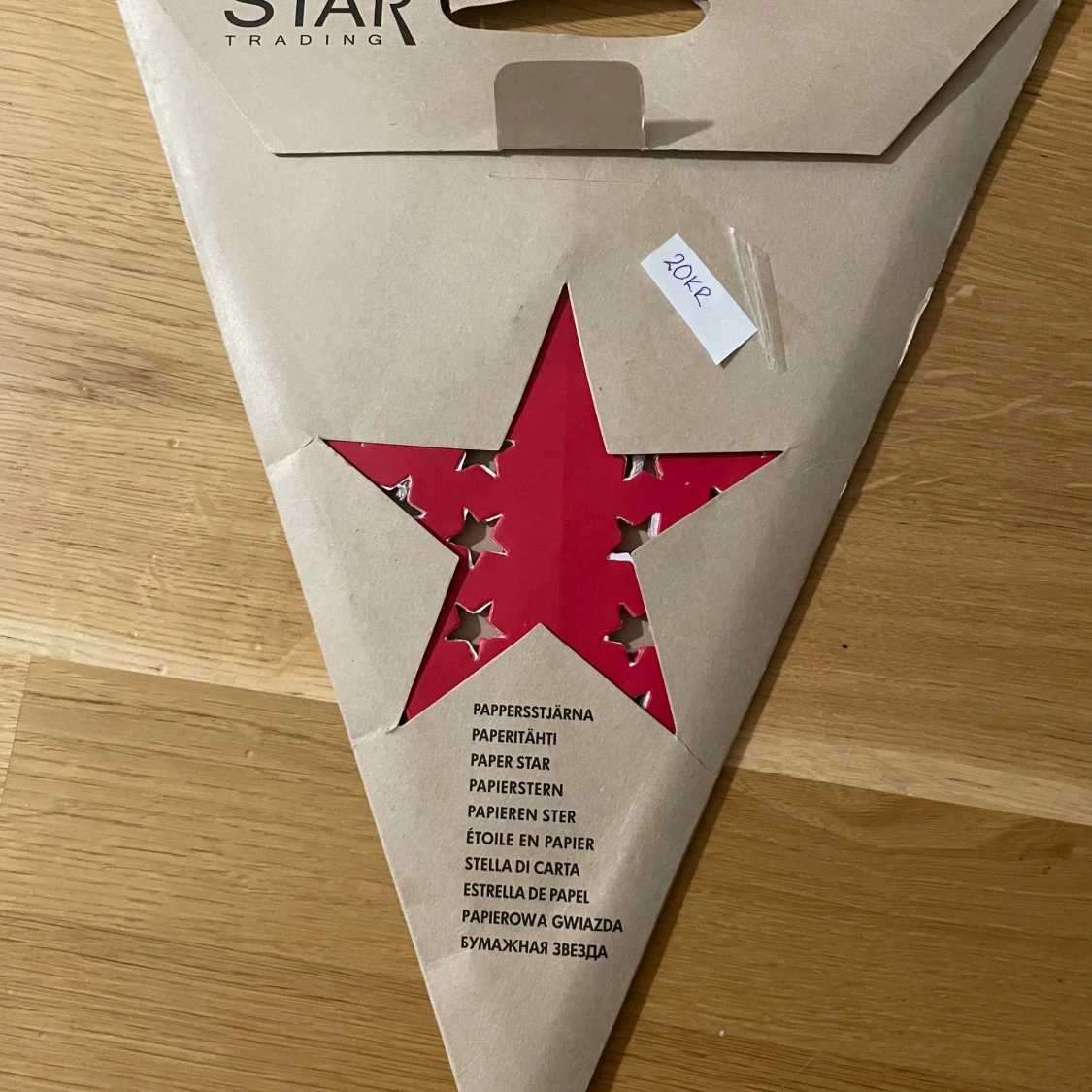 Paper Star Decoration - 1