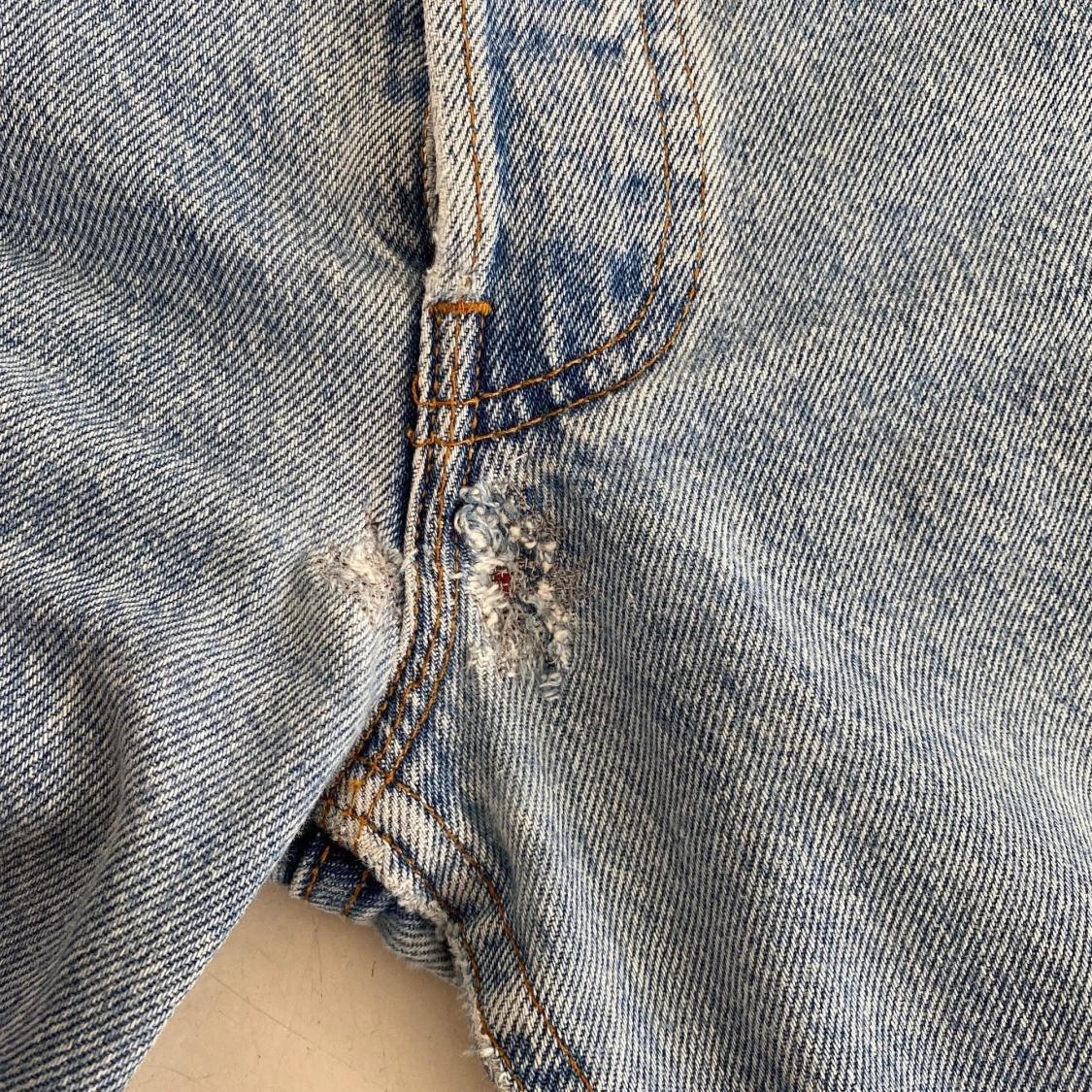 Vintage Levis 501 W29L30 made in usa 100% cotton - 4