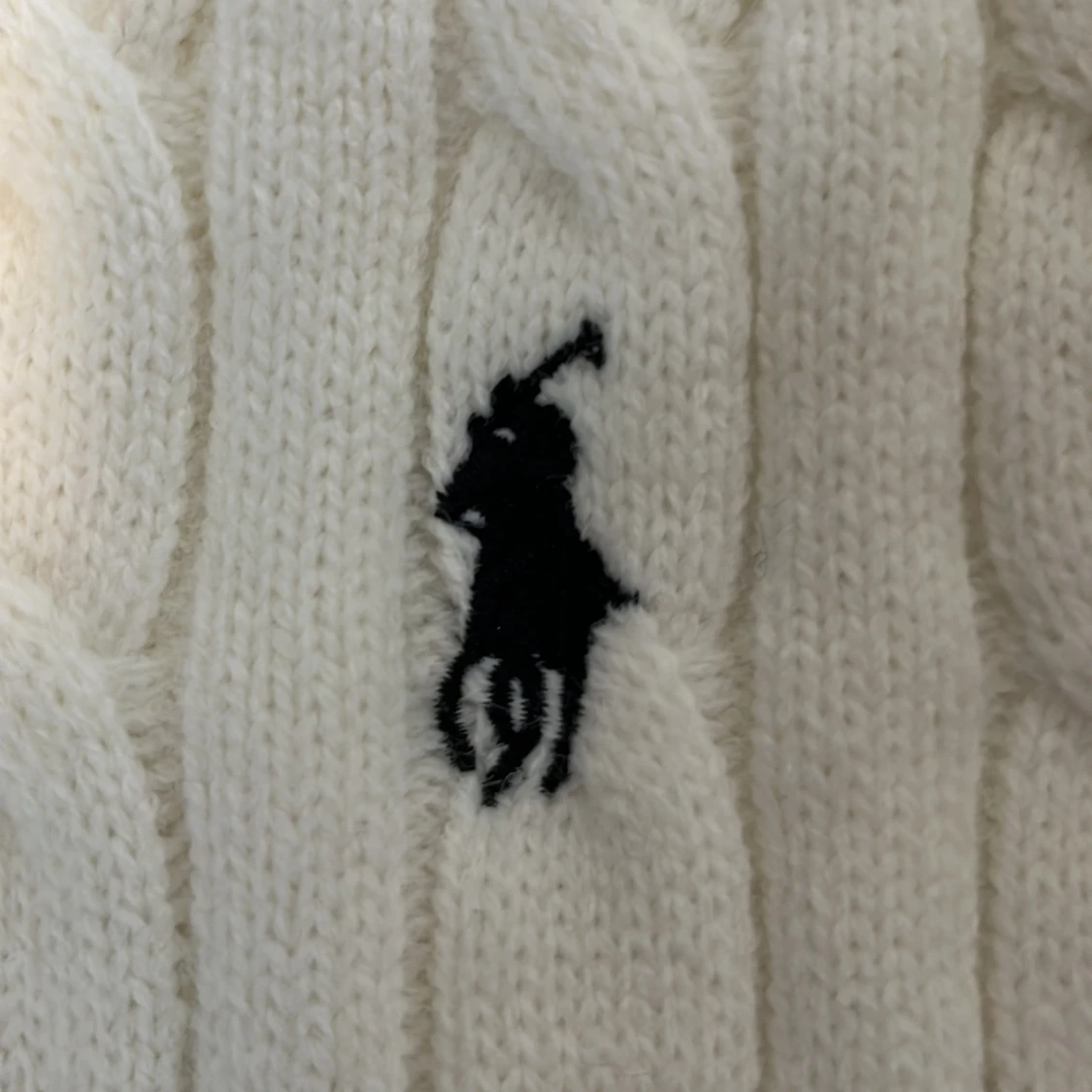 Vit stickad tröja Polo Ralph Lauren - 2