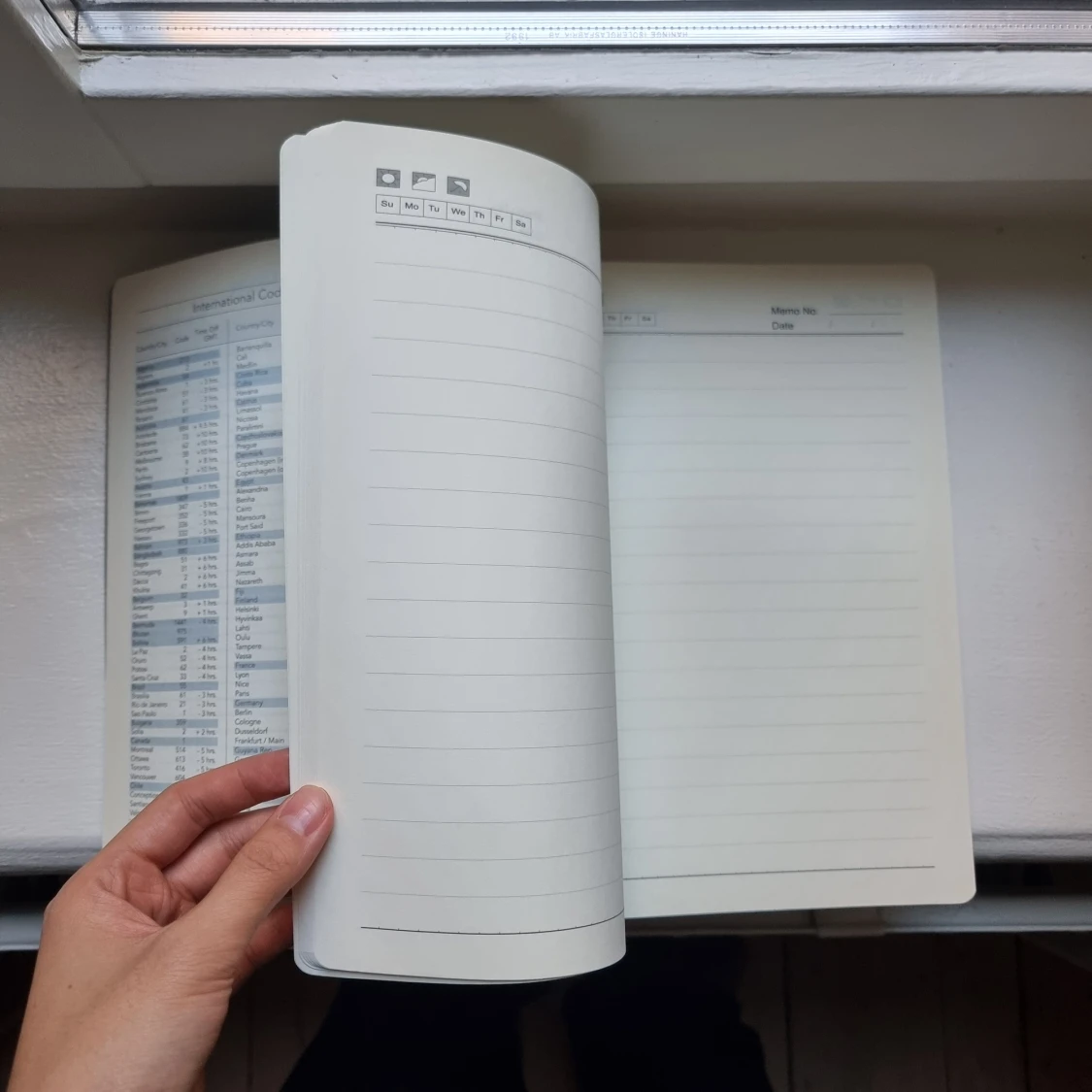 Anteckningsbok läderbunden - 2