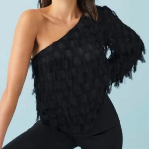 Oneshoulder tröja  - Jättefin tröja från ginatricot🥰