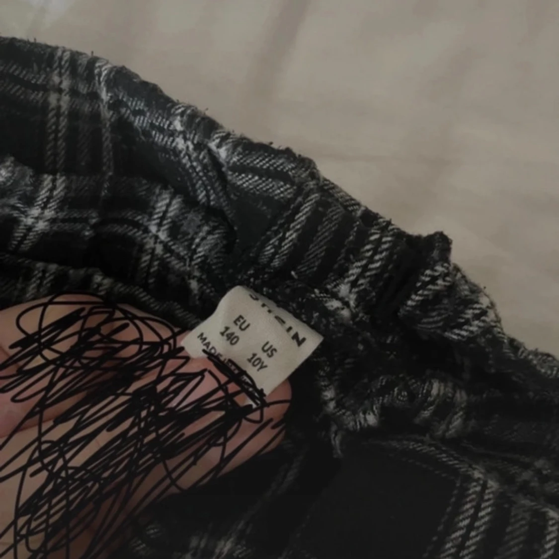 Rutiga pyjamasbyxor - 2