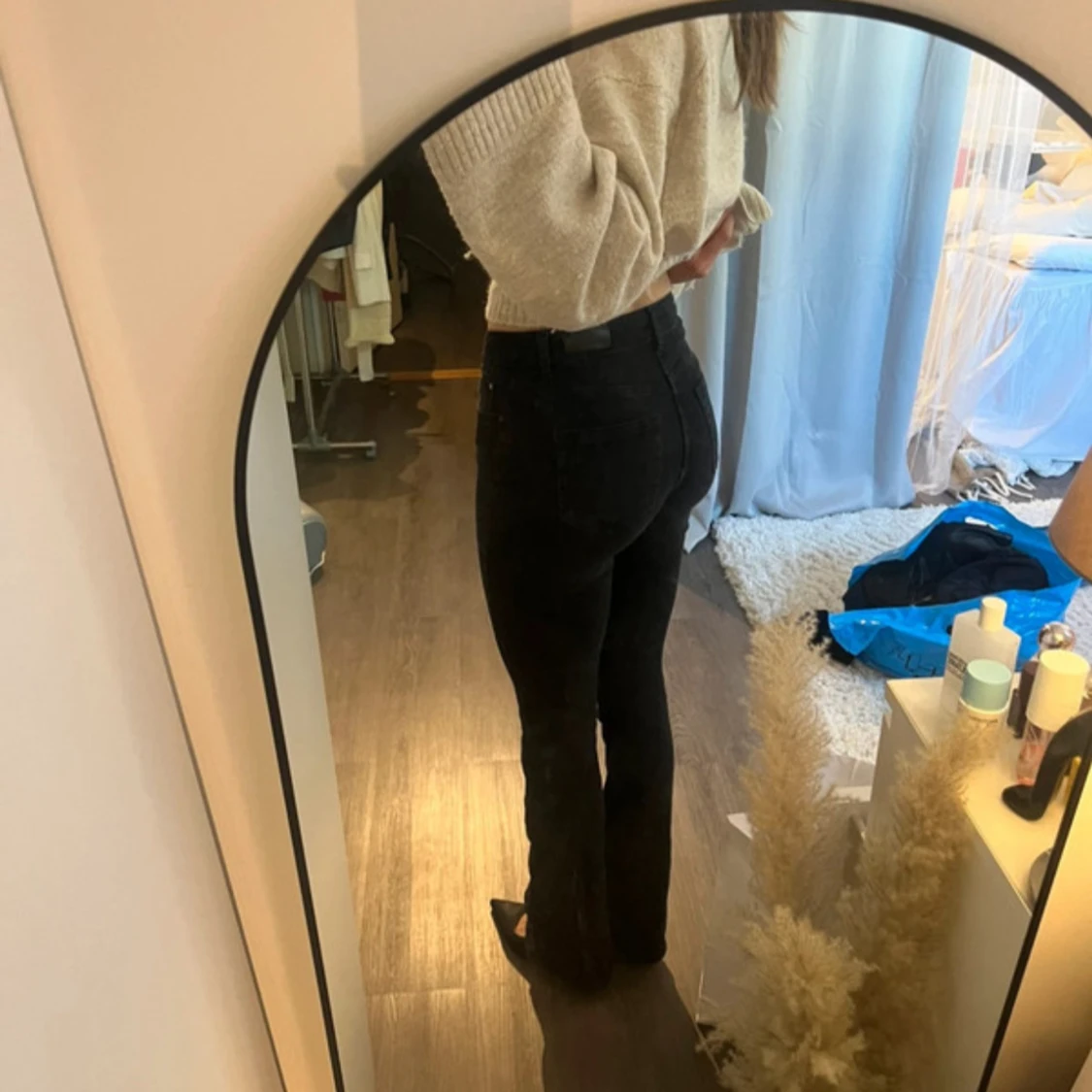 Svarta bootcut jeans från ONLY - 1