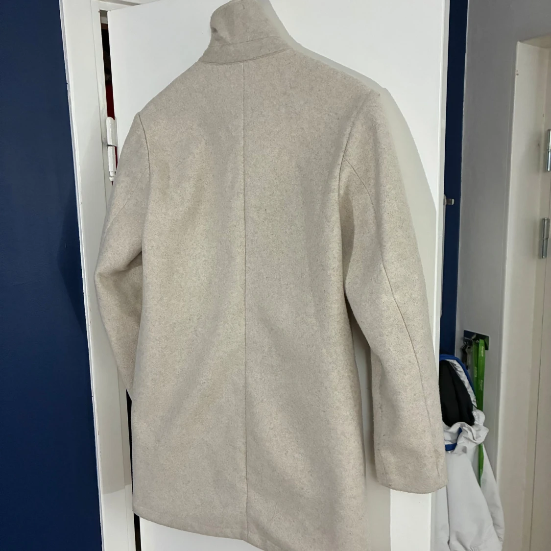 Beige rock i ullmix, strl 42 - 3