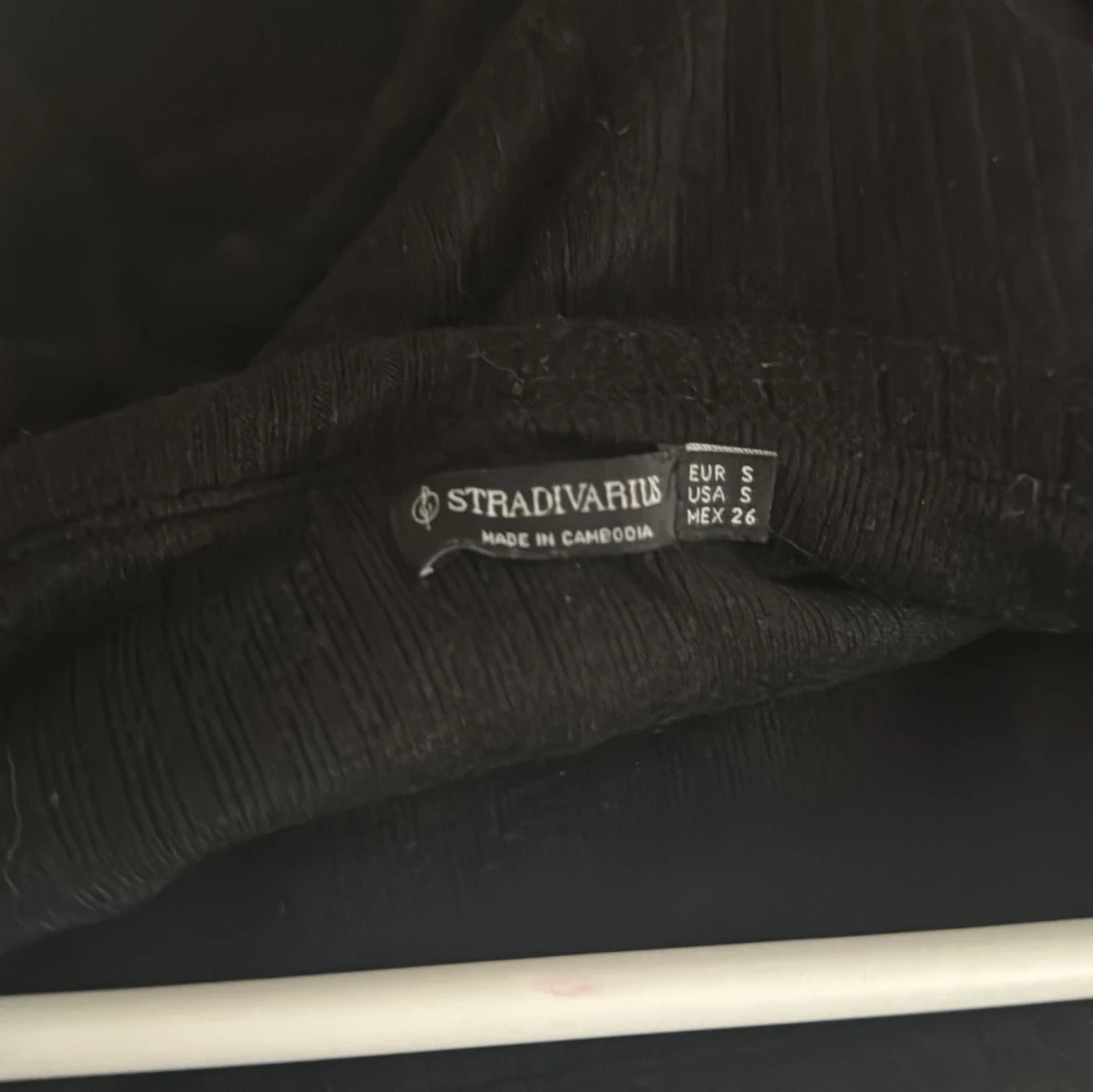 Svart långärmad topp från Stradivarius - 2