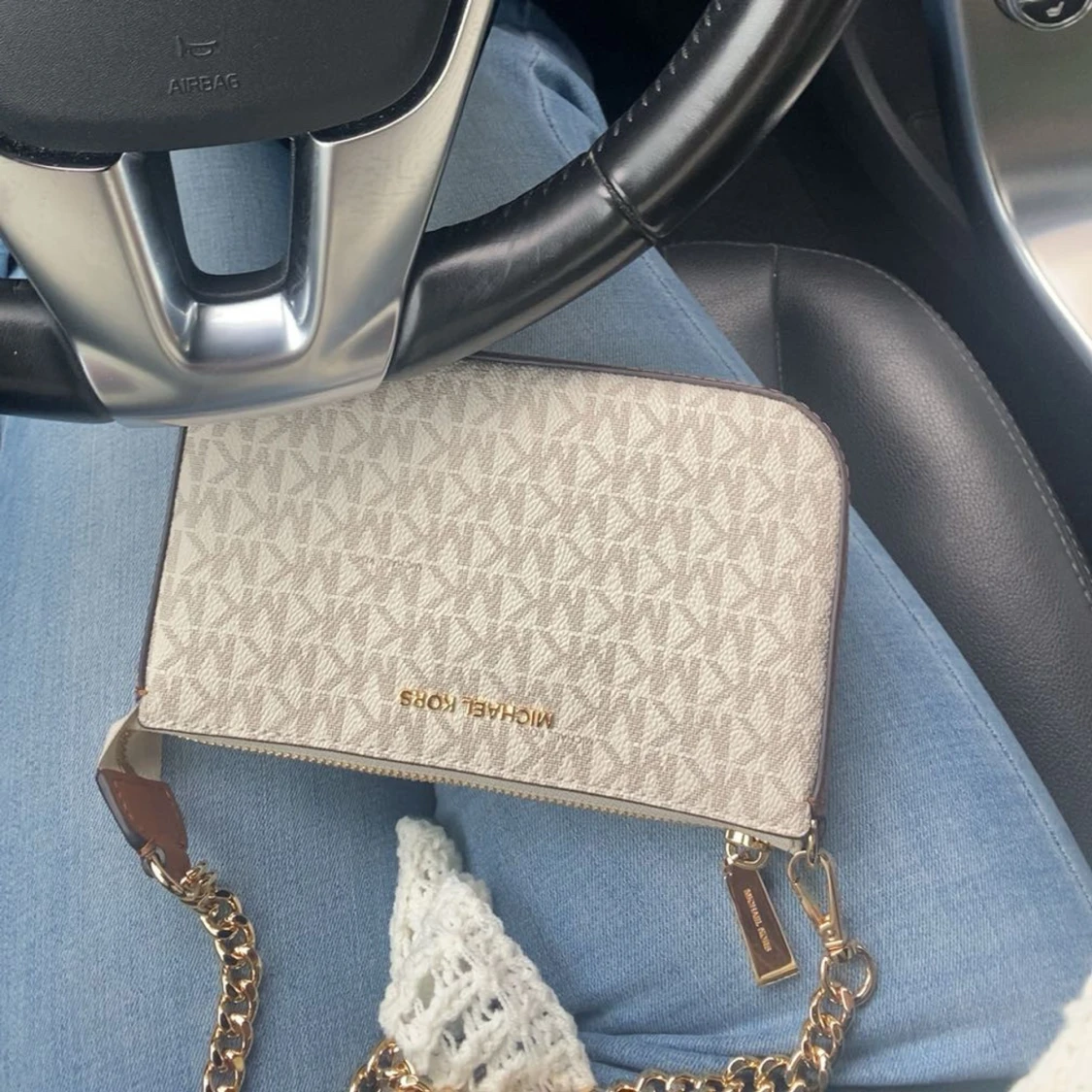 Michael Kors handväska- vanilla - 2