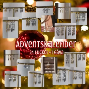 Adventskalender smycken  - Den är tillbaka! Vår lyxiga adventskalender kommer gå för ett pris på endast 699, men med ett värde upp till 3000kr! Den innehåller gamla men också kommande smycken! DU väljer silver eller guld, och har också möjlighet att välja upp till 3 av smyckena själv!🎄🎅🏻☃️Passa på!!💓