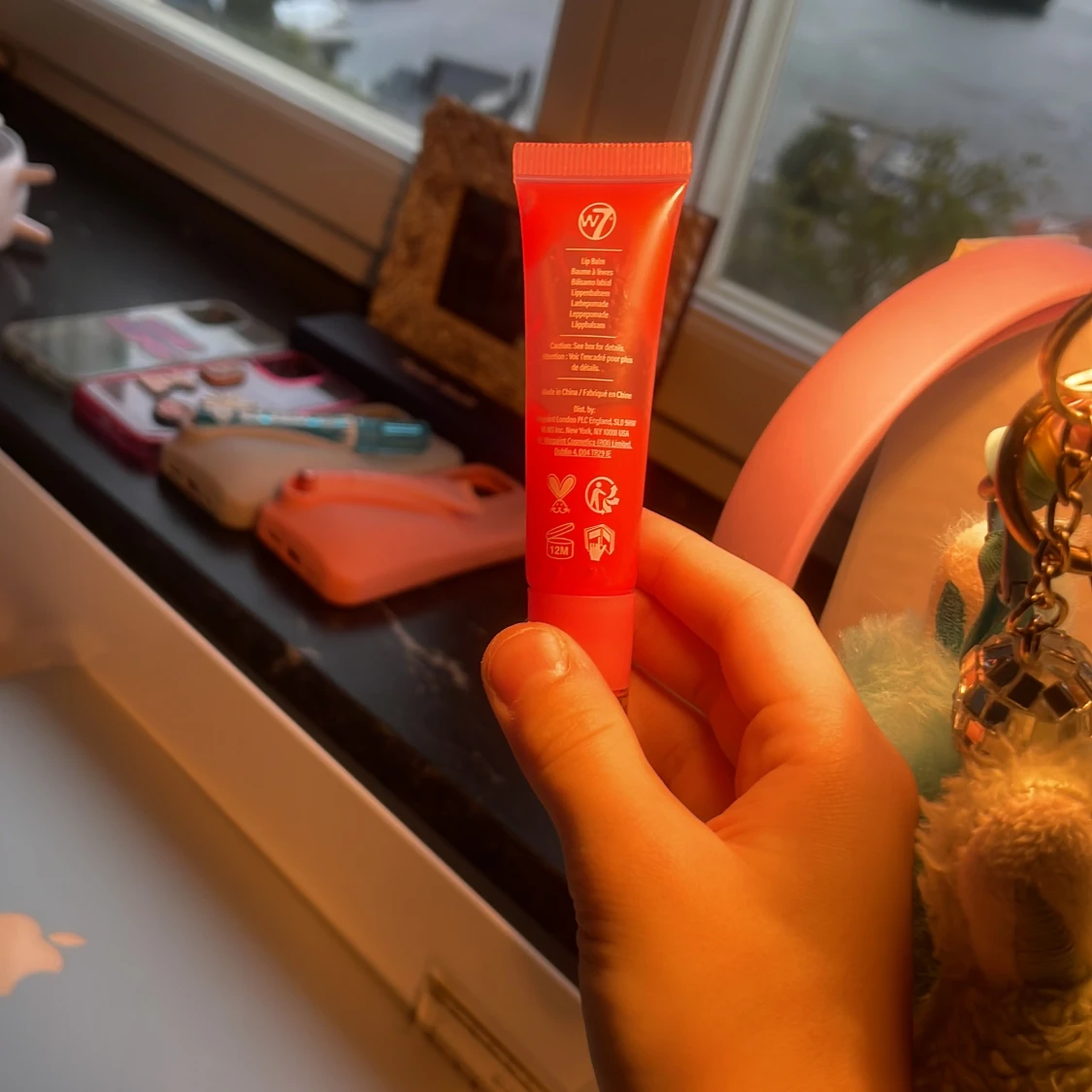 W7 Gloss Away Strawberry Lip Balm - 2