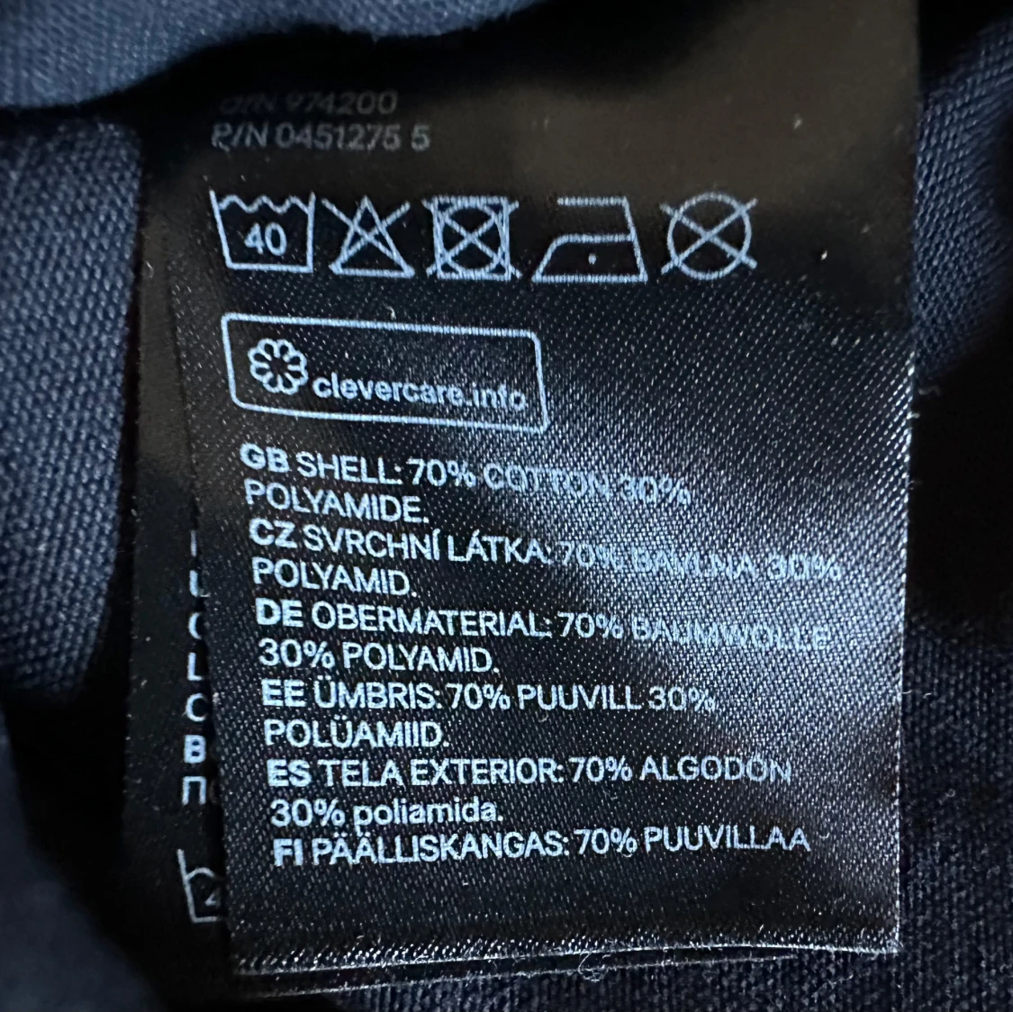 Svart overshirt från H&M, strl 46 - 3