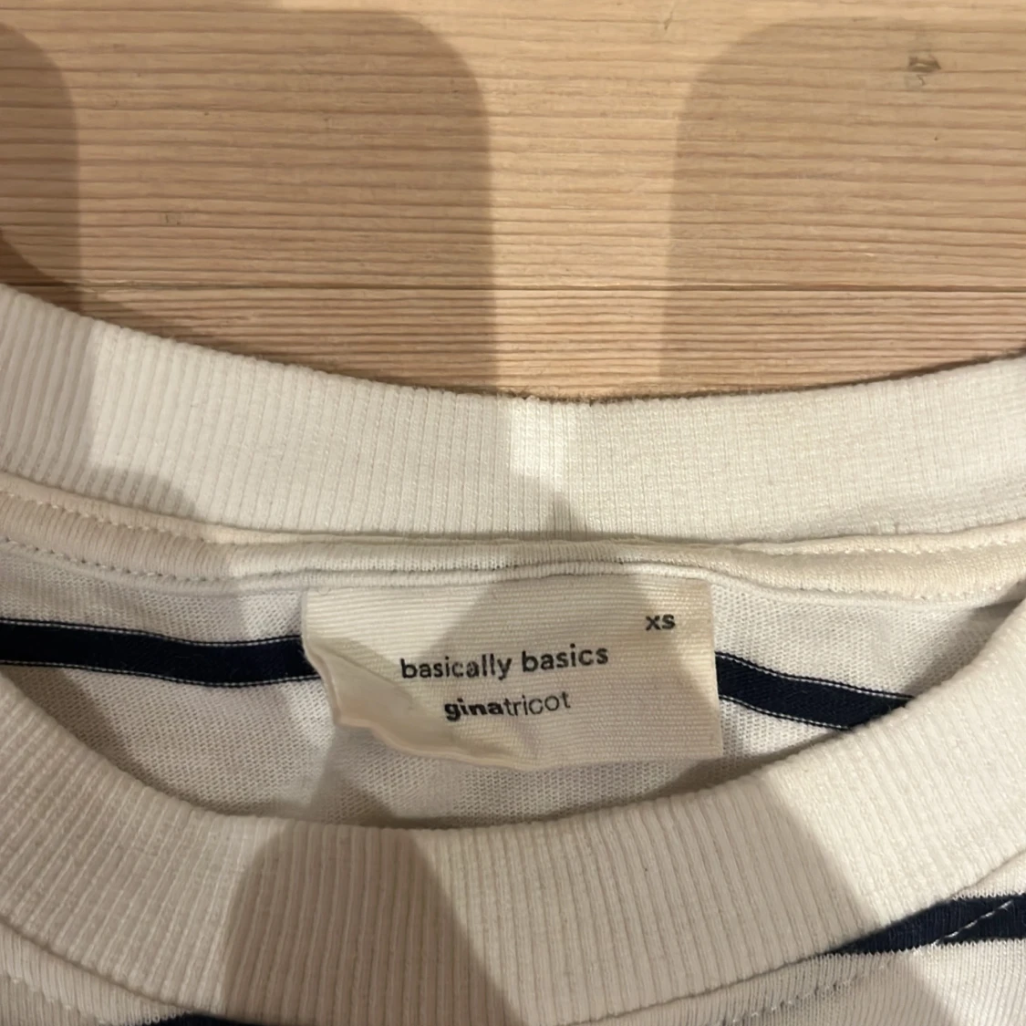 Randig T-shirt Gina Tricot  - 90