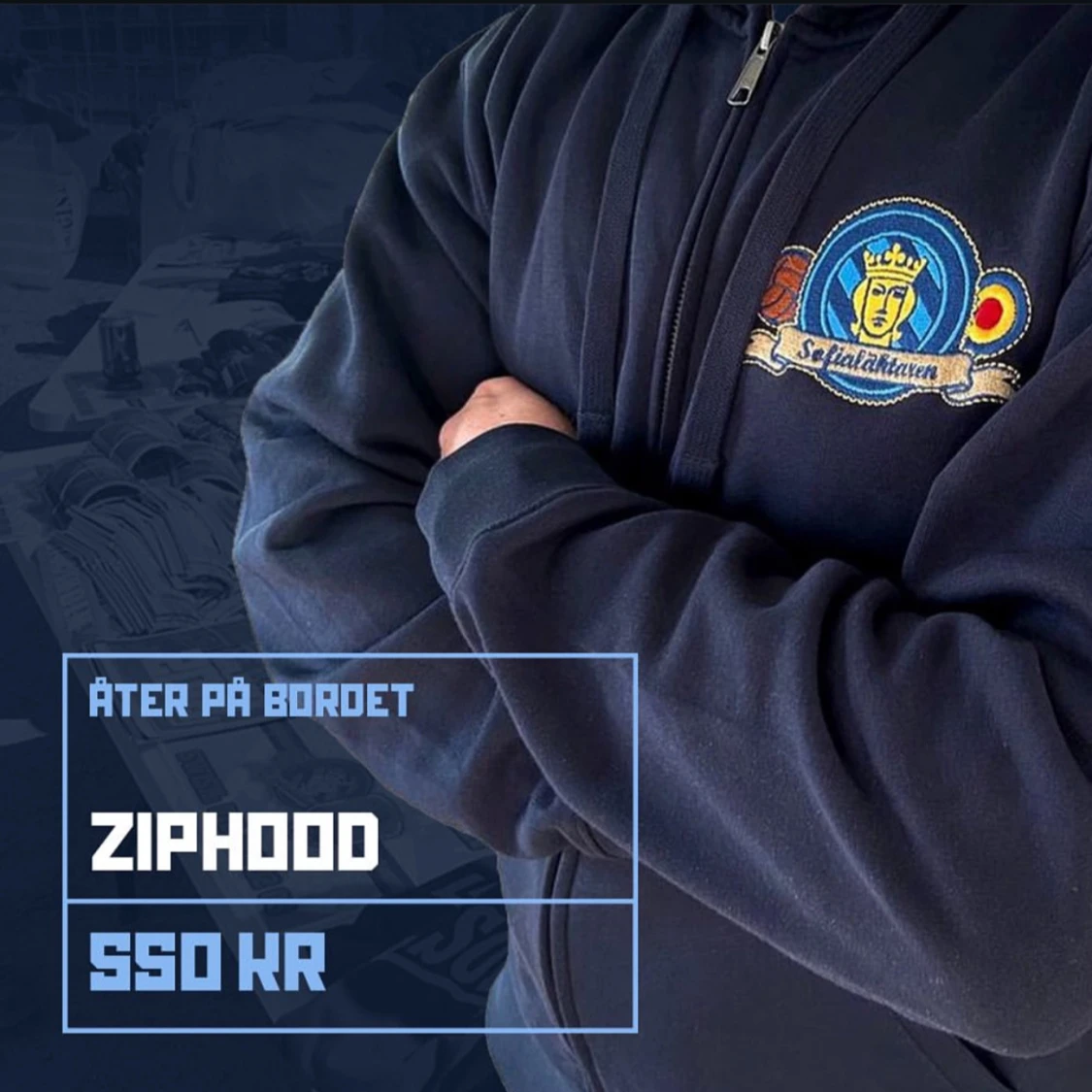 Sofialäktaren zip hoodie