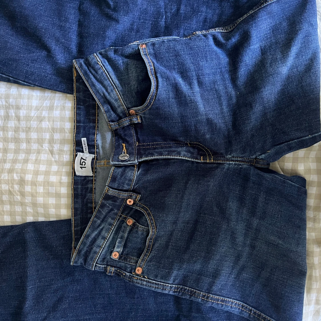 Blå 157 jeans bootcut - 2