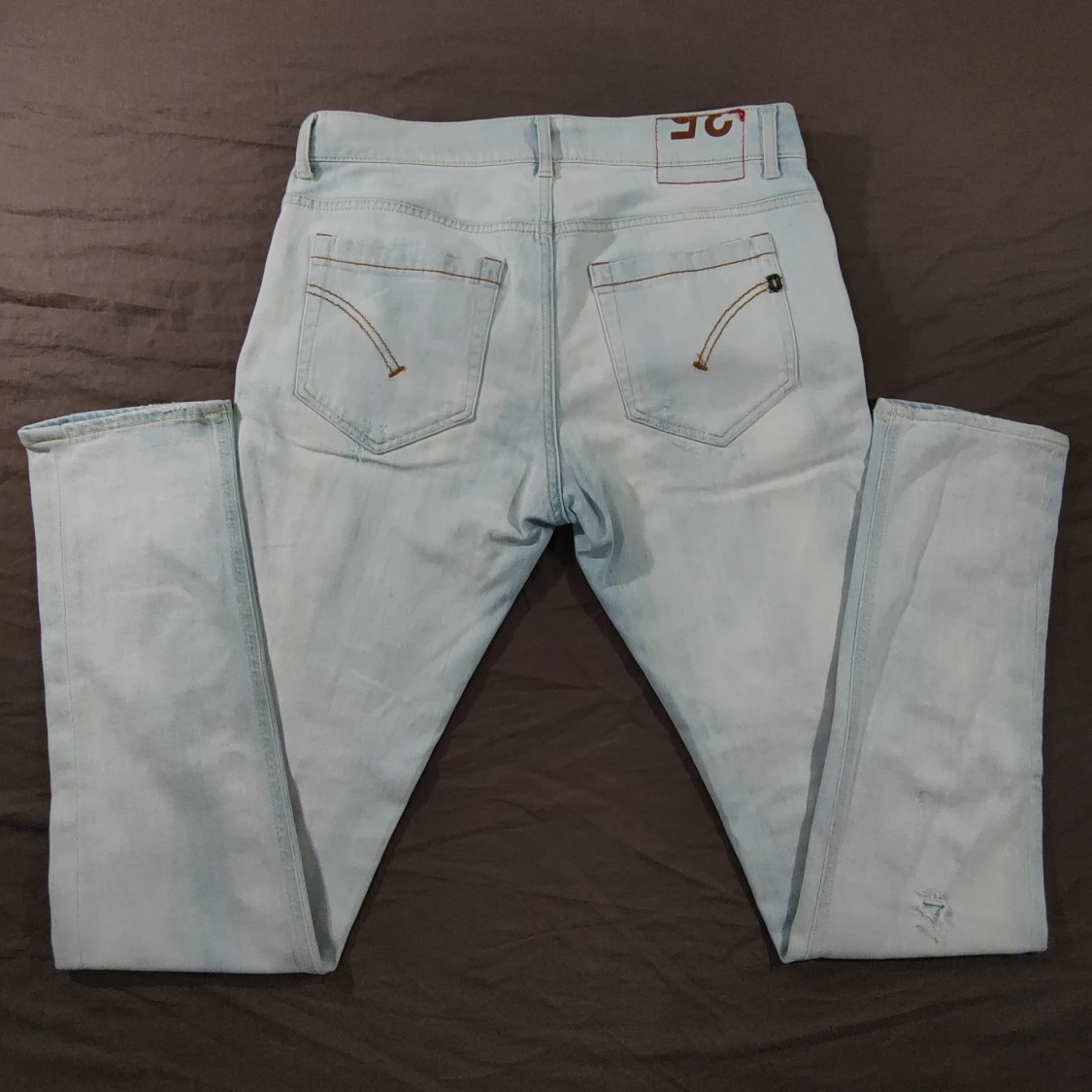 Ljusblå Dondup  Jeans med slitningar - 2