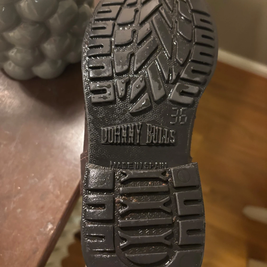 Johnny Bulls bruna boots i skinn - 3