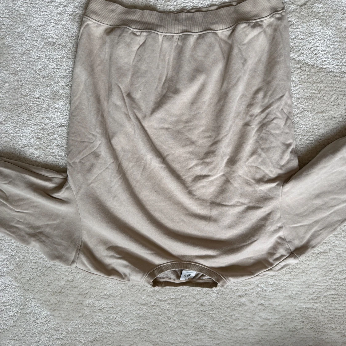 Beige sweatshirt från H&M Essentials