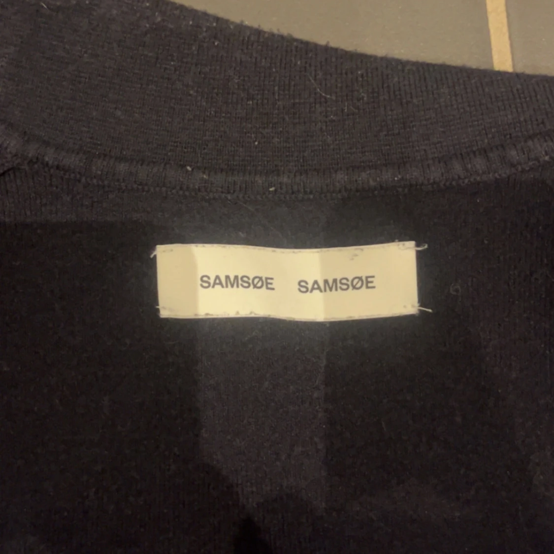 Mörkblå overshirt från Samsøe Samsøe - 2