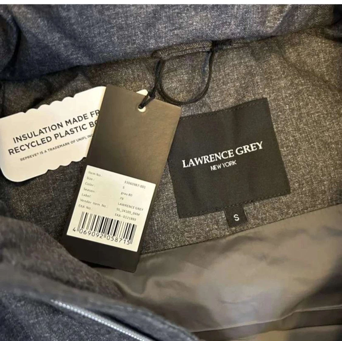 Grå dunväst från Lawrence Grey - 1
